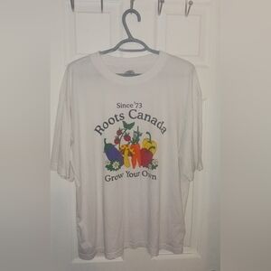 Roots T-Shirt with Colorful Vegetables